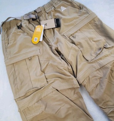   Nike ACG Smith Summit Convertible Cargo Pants Khaki Men s Size L FN0428-247