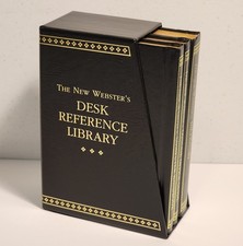 The New Webster's Desk Reference Library 3 Volume Boxed Set - Dictionary 1993