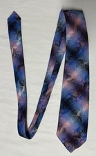 Wemlon by Wembley Men's Colorful Geometric 52" Tie