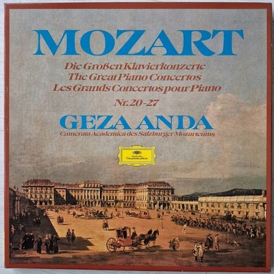 Mozart: The Great Piano Concertos Nr. 20-27 4 x LPs Box Set German Press NM-NM