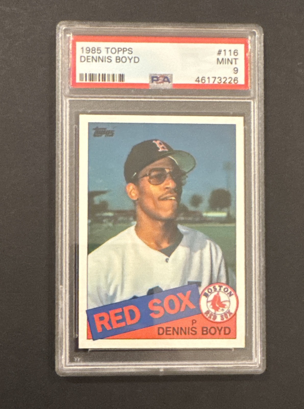 1985 Topps - Oil Can Boyd #116