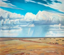 Maynard Dixon: The Plains 22x30 Archival Quality Fine Art Print