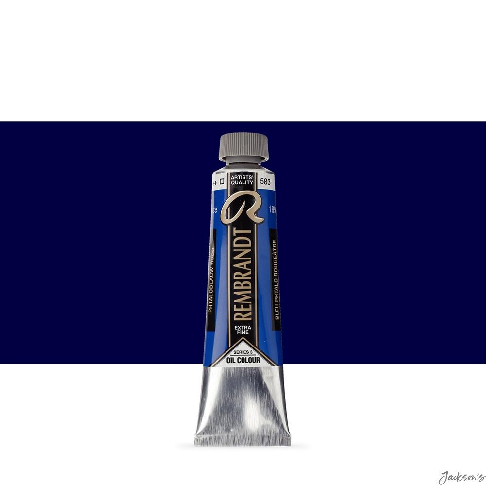 Rembrandt Oil Colour Tube 40 ml Phthalo blue reddish 583 (01055832) - Image 2