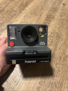 Polaroid OneStep 2 i Type Kamera – Graphite – Top Zustand – Sofortbildkamera