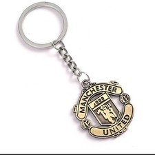 Manchester United FC Keyring Crest Keychain Free Uk Postage