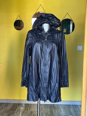 Schöner Regenmantel cop copine Kind mit Kapuze Schwarz Gr. 36 sehr guter Zustand