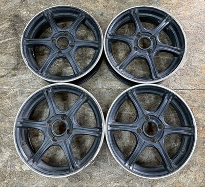 JDM Rare RAYS Gravillage Itz 57MZ 155J +45 PCD100 4-hole 4H Suitable f No Tires