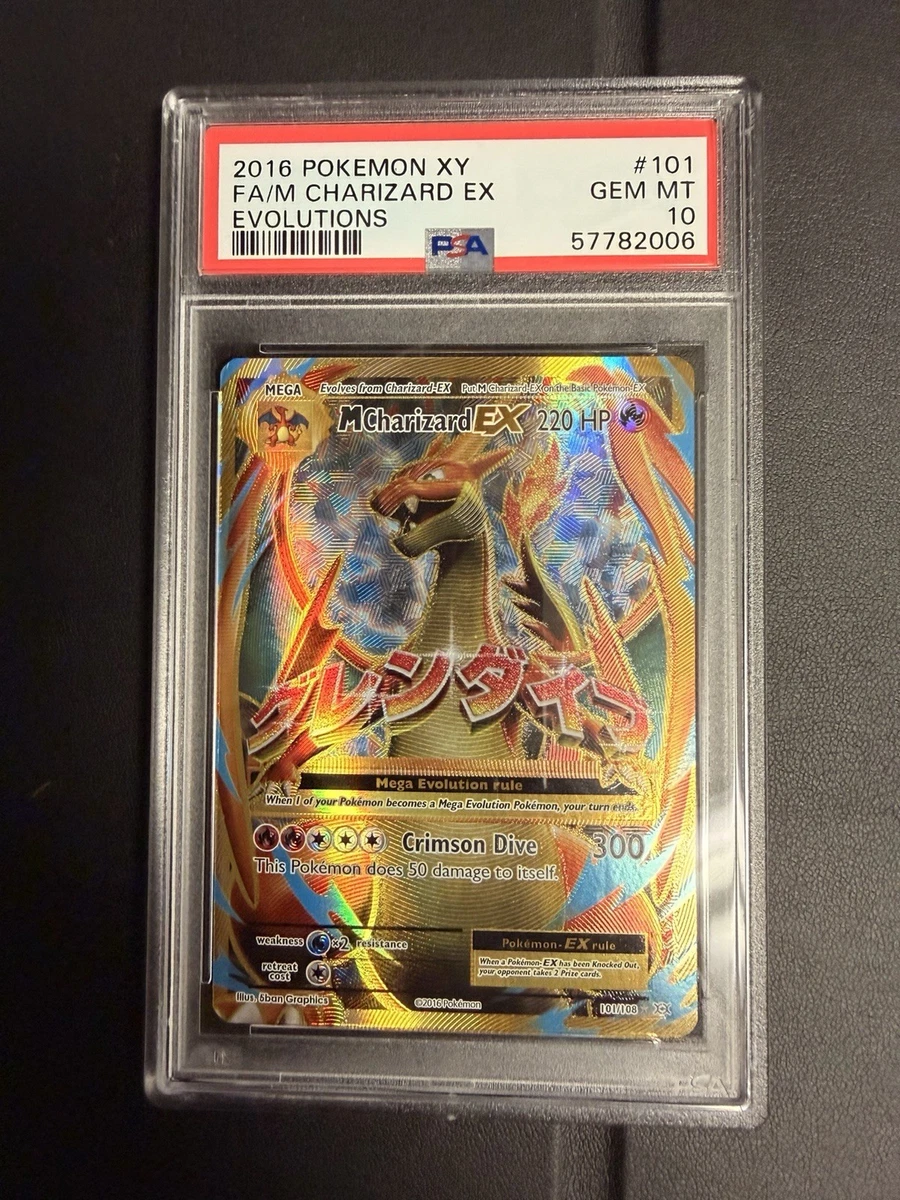 Charizard Pokémon TCG Grade 10 XY Individual Collectible Card Game