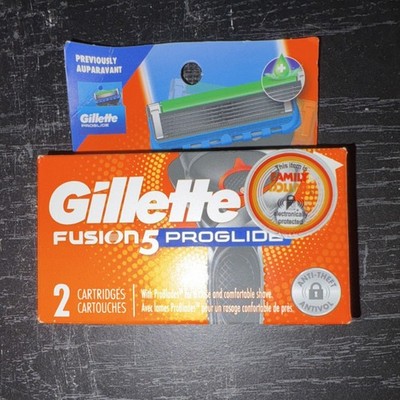 Gillette Fusion5 ProGlide Stainless Steel 5-Blade Refill Cartridges 2-Pack
