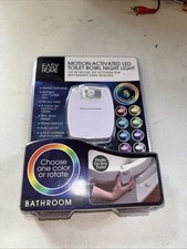 Toilet Night Light LED Motion Activated Sensor Bathroom Bowl Lamp 8 Color New
