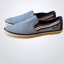 S.Oliver Espadrilles in denim Slip on comfort shoes NWOB Unisex M-8.5 W-10.5