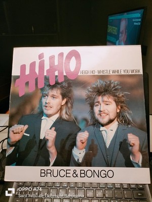RAR MAXI 12. BRUCE & BONGO. HIHO. ITALO DISCO. MADE IN SPAIN