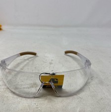 Carhartt Billings Safety Glasses, Clear Anti-Fog Lens & Clear Frame, Universal