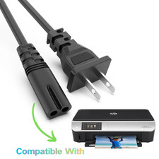 Power Cable for HP Envy 111 114 121 5531 5532 5534 5535 5539 5544 7645 Printer