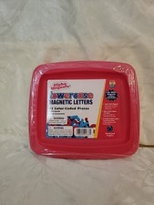 Lowercase Magnetic Letters 42 piece Color Coded Vowels Consonants Alpha Magnets