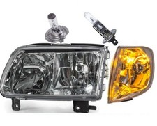 Scheinwerfer Klarglas Links Frontblinker + Birnen passt für VW Polo 6N2 ab 99-01