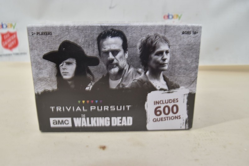 Trivial Pursuit The Walking Dead Edition Trivia Game 600 Questions AMC 2+ Player