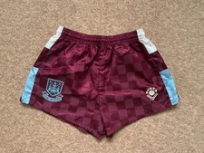 West Ham Shorts 1989 1990 Bukta Men's Size Small