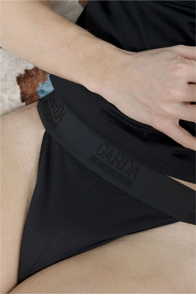 6 Tanga Uomo Garda 950 Elastico Esterno in Cotone Filo di Scozia - Immagine 2 di 4