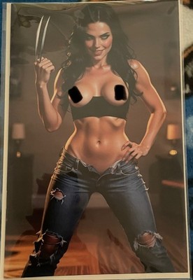 Keys Comics Artbook X-23 (Wolverines Daughter) Topless Naughty, Ready To Rumble?