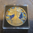 Gold Zodiac Gilded Walking Liberty 2024 $1 .999 Silver Commemorative Coin