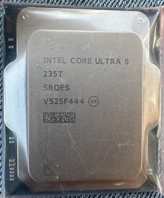 Intel Core Ultra 5 235T 35W 14 Core 5GHz Max CPU Processor LGA1851 SRQES