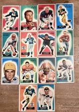 1955 Bowman Football Ameche RC, Creekmur, Rote Lot of 14