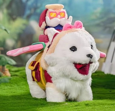 League of Legends plush toys Lol Corgi Corki Plush Toy Colorful Merch-22cm