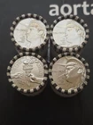 FOUR.Rolls Of Liberty Endururing Half Dollars. AND Free Shipping. Gems
