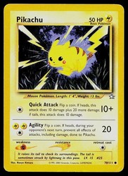 Pikachu 70/111 Neo Genesis Unlimited Common