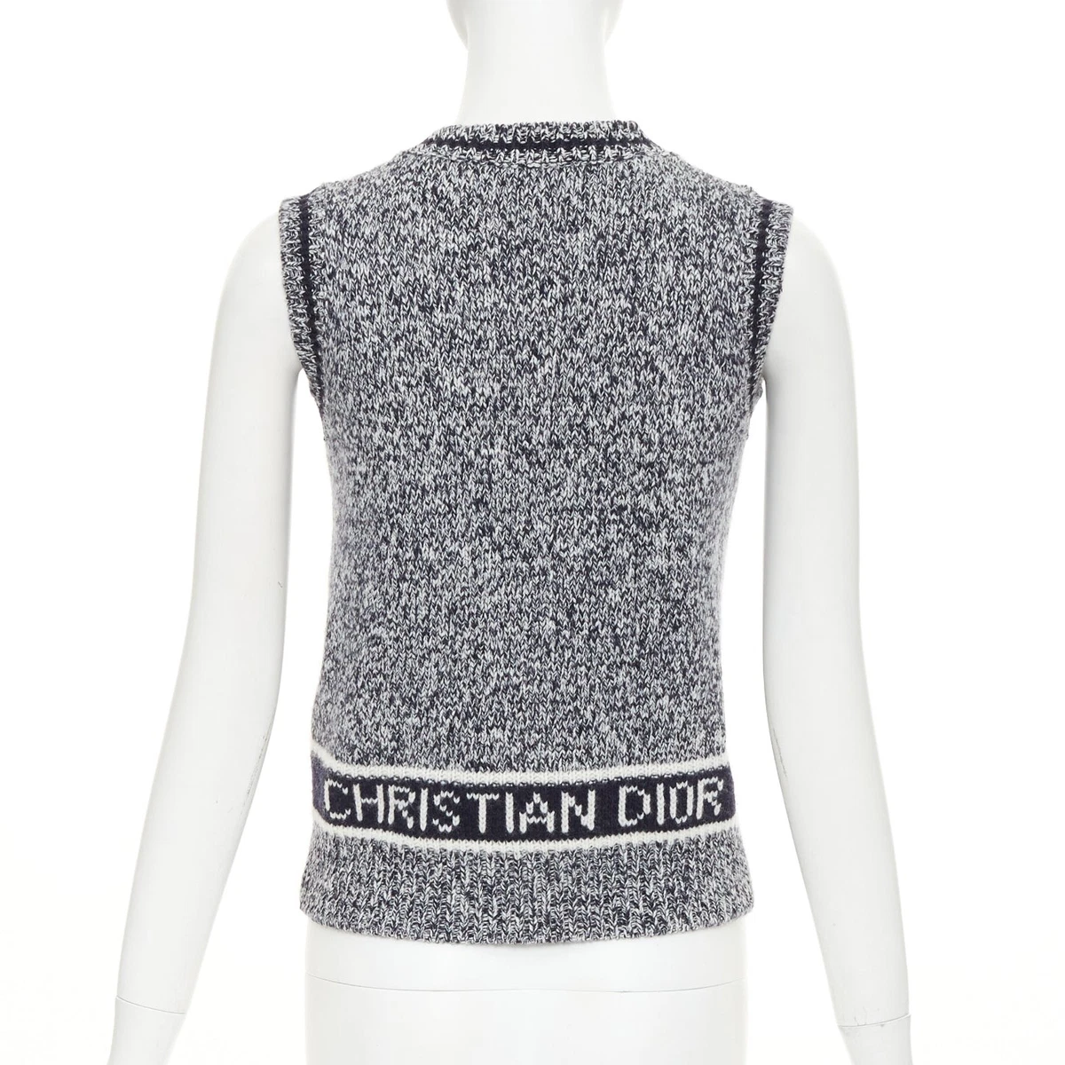 90s Christian Dior 高級プレタポルテライン Knit Vest 90s Christian Dior 高級プレタポルテライン Knit Vest Christian dior