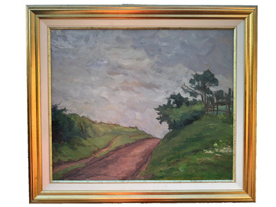 MARIE WEBER (1871-1952) Ölgemälde Landschaftsgemälde Freilichtgemälde Öl MVP DDR