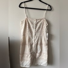NWT Reformation Organic Cotton Eyelet Vinnie Dress - 8