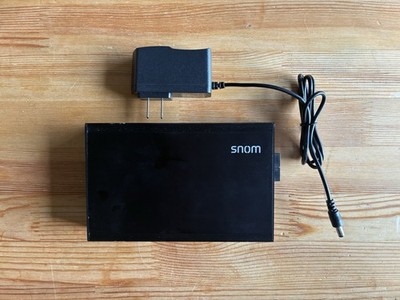 Snom PA1 00002226 SIP Paging Broadcast over IP System W/AC Adapter