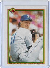 1990 Bowman - No. 468 - Randy Johnson - Seattle Mariners