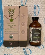 Cold-Pressed Organic Jojoba Oil in Glass Bottle - Beauty Must-Have for All Skin