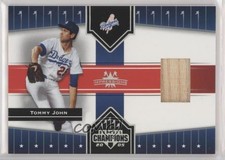 2005 Donruss Champions Impressions Materials Tommy John #84 0nr3