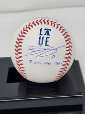 BRYSON STOTT signed OML City Connect baseball FANATICS COA PHILLIES inscription