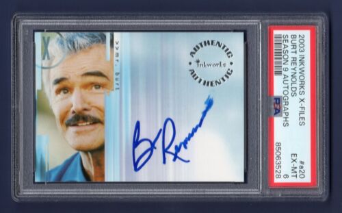 2003 Inkworks The X-Files Staffel 9 Autogramm A20 Burt Reynolds als Mr. Burt - PSA- - Bild 1 von 10