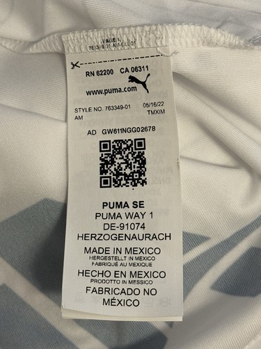 New S Puma Chivas Guadalajara 22/23 Away Stadium Jersey Visita 763349-01 Men - Picture 15 of 21