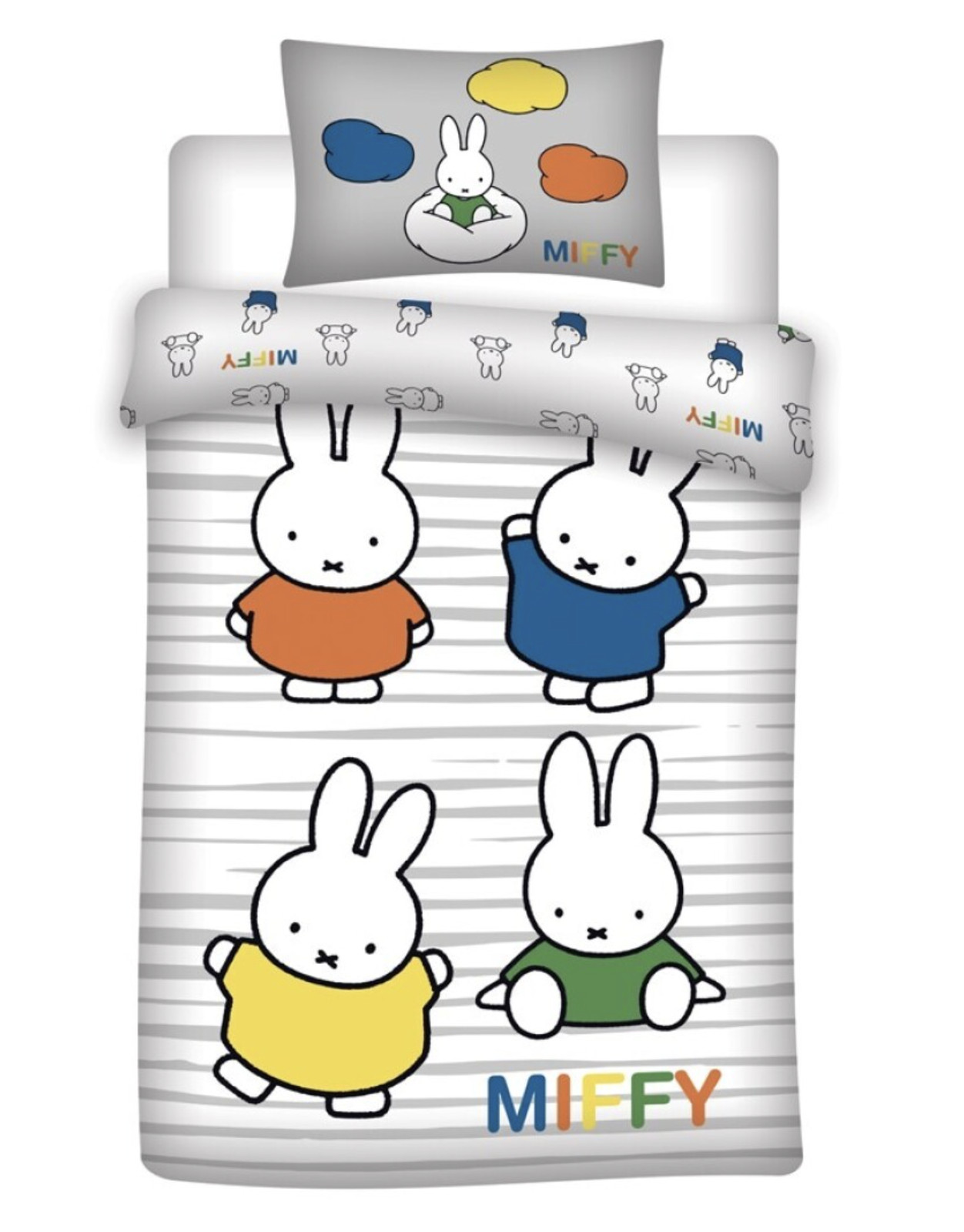 Miffy Bettwäsche Babybettwäsche 100 x 135 cm