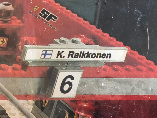 Lego 8144 Racers Ferrari 248 F1 team (Raikkonen -set b) Complete w/manual & figs - Picture 6 of 12