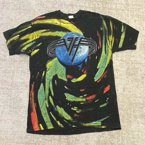 VAN HALEN LIVE WORLD TOUR CONCERT T-SHIRT RARE VINTAGE 1990s vintage concert t-shirt, vintage, single stitch, B+ condition