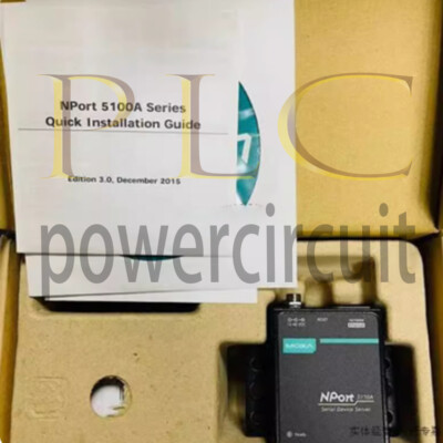 1PCS NEW MOXA NPort 5110A Port Device Server 10/100 Ethernet RS-232 DB9 Male