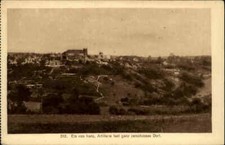 Milit&auml;r & Militaria Zerschonnes Dorf der franz&ouml;sischen Artillerie 1. Weltkrieg