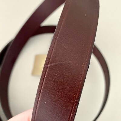 Burberry Thomas 25 Leather Belt Bitter Chocolate 36/90 NWT Burberry | Accessories | Burberry Thomas 25 Leather Belt  main image 3