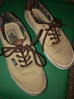 vans with leather heel