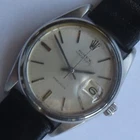 Rolex Oyster Date Precision ref. 6694 mens wristwatch steel case screw back