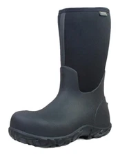 Bogs Work Boots Mens Workman Waterproof Dual Insole Black 72132CT
