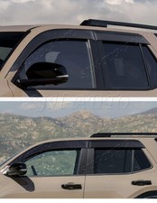 For Toyota 4runner 2025-2026 Window Visor Vent Shades Sun Rain Guard Black 4pcs For Toyota 4runner 2025-2026 Window Visor Vent Shades Sun Rain Guard Black 4pcs
